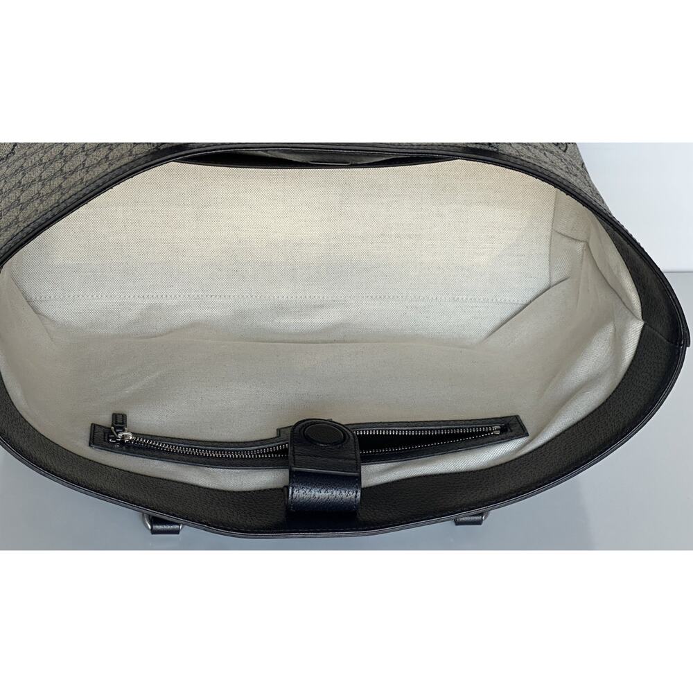 Gucci GG Supreme Web Canvas/Leather Medium Tote Bag Italy 631685 NWOT - Picture 15 of 16